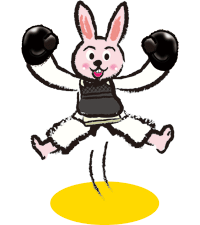 干支うさぎイラスト4