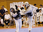 日本拳法全国選抜社会人選手権大会
赤：第一普通科連隊A・境vs第一空挺団A・上田