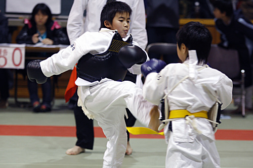 第9回日本拳法神奈川県選手権大会 小学2年生男子の部　赤：畑（池上道場）vs白：？
_MG_6262.JPG