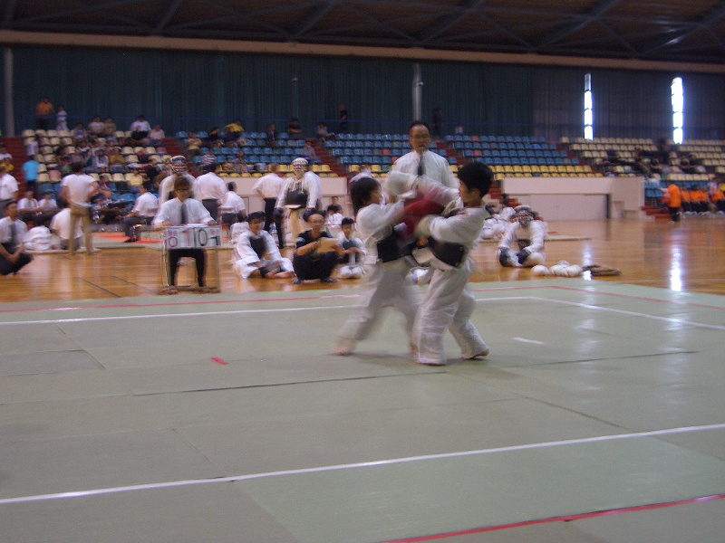 第29回日本拳法群馬県少年選手権大会 防具試合　小学3・4年生の部<br>写真提供：日本拳法群馬県連盟
bogu_element34_01.jpg