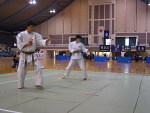 第29回日本拳法群馬県少年選手権大会
形試合　中学生の部<br>写真提供：日本拳法群馬県連盟