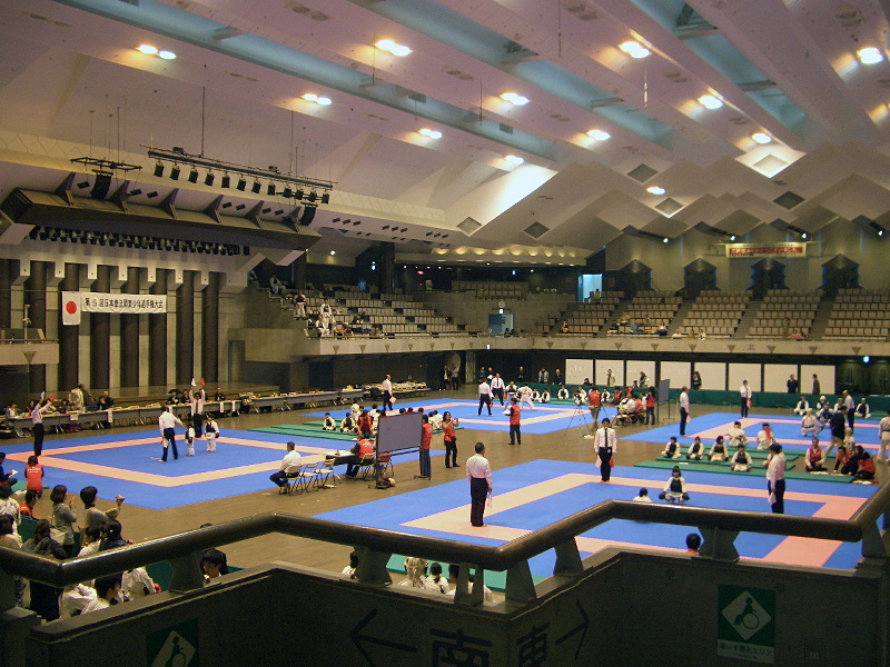 第5回日本拳法関東少年選手権大会 試合会場<br>撮影：日本拳法関東少年連盟
kaijyo01.jpg