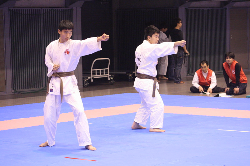 第5回日本拳法関東少年選手権大会 形試合<br>撮影：日本拳法関東少年連盟
kata03.jpg