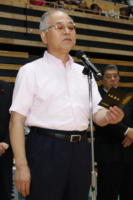 日本拳法全国選抜社会人選手権 来賓、日本拳法全国社会人連盟会長・五十嵐 愛作氏。
_MG_0124.JPG