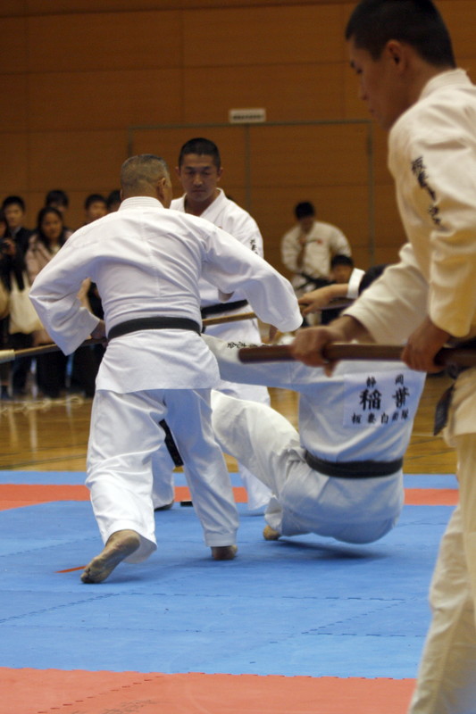 平成27年度日本拳法連盟鏡開き式 形演武。今井六段による六人形。
_MG_3517.JPG