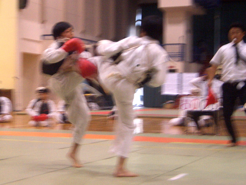 第32回日本拳法群馬県少年選手権大会 防具試合、小学5･6年男子<br>写真提供：日本拳法群馬県連盟
16.JPG