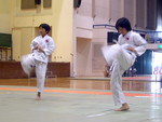 第32回日本拳法群馬県少年選手権大会
形試合、小学5･6年<br>写真提供：日本拳法群馬県連盟